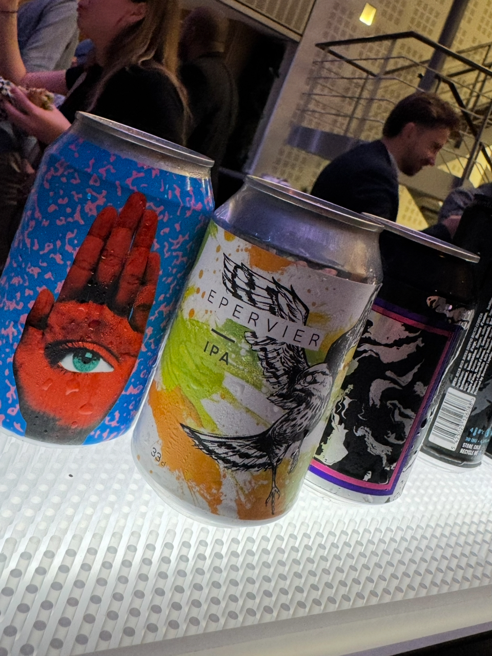 craft beers selection belge