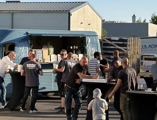 Afterwork clients chez Roof Isolation à Gembloux avec Cedral