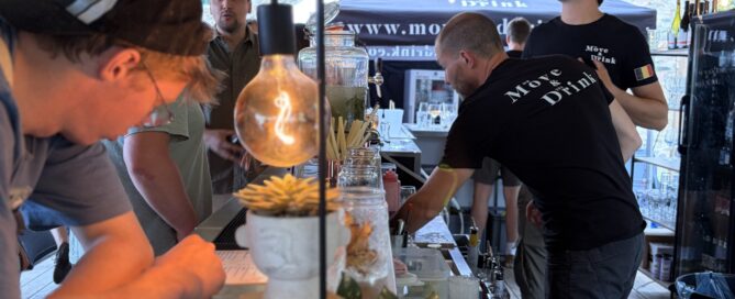 Bar mobile l'été au chateau walhain